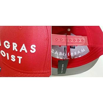 Amazon.co.jp: レッド × ホワイト 黒夢 清春 フラットバイザー